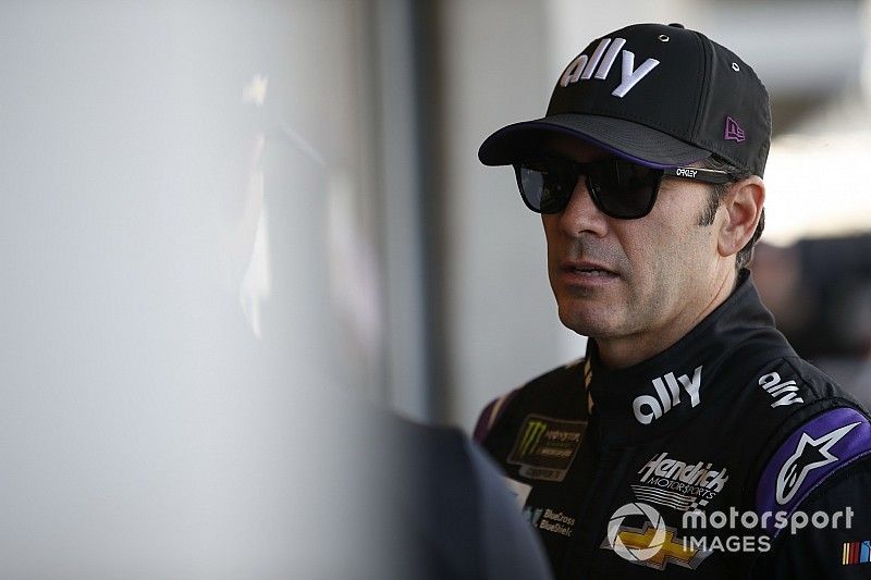 Jimmie Johnson's playoff hopes end in a wreck at Indianapolis