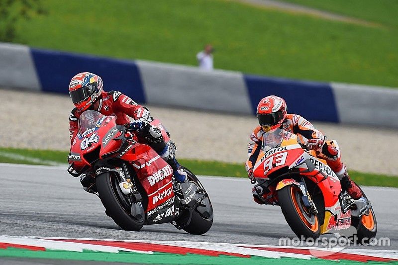 Márquez : Dovizioso ? Il n'est rapide que sur certains circuits