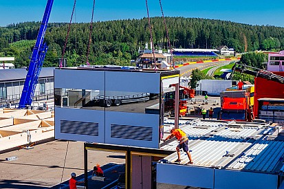 Foto’s: Formule 1 arriveert op Spa-Francorchamps