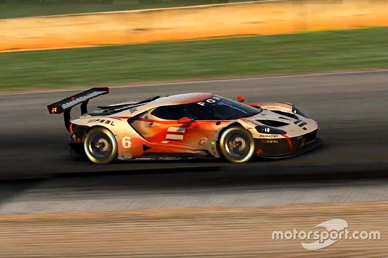 Van Buren en Verstappen 'strijdend ten onder' in virtuele Petit Le Mans