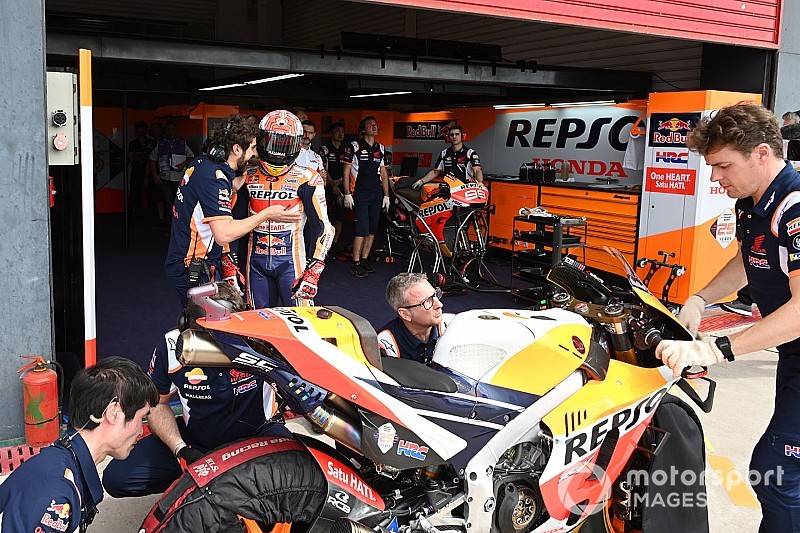 Honda llega a Jerez convencida de haber solucionado sus problemas con la cadena