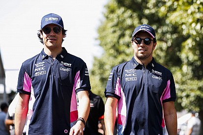 Pérez dice que Stroll tiene mejor paso de carrera que Hulkenberg y Ocon