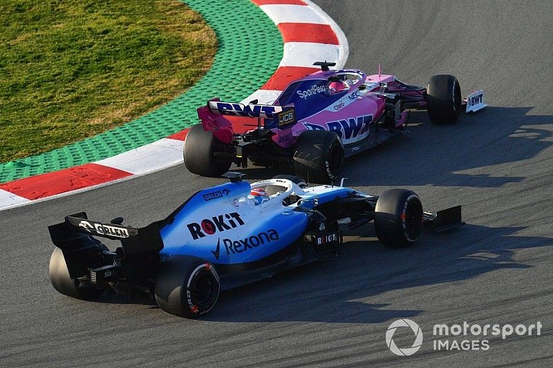 Скорость Williams позволила Расселлу больше экспериментировать с пилотажем