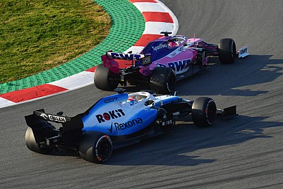 Скорость Williams позволила Расселлу больше экспериментировать с пилотажем