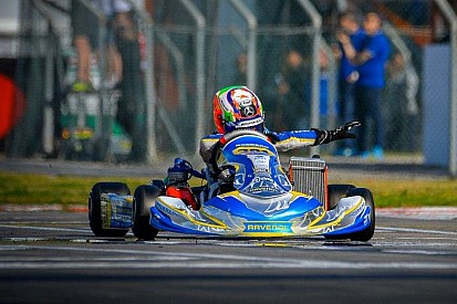 Andrea Antonelli ha vinto a 12 anni la WSK Super Master Series nella classe OKJ