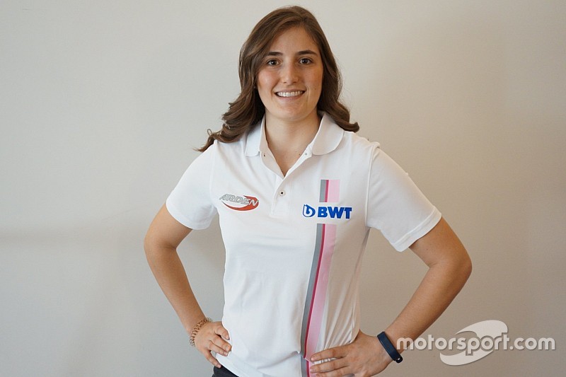 Calderón devient la première femme à courir en F2