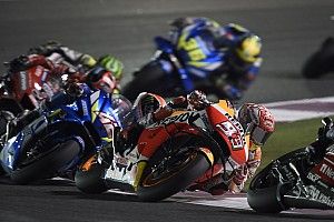 Trage ronden Dovizioso hielpen "worstelende" Marquez naar tweede plek