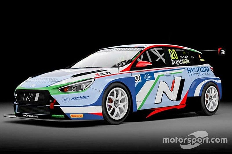 Paddon Rallysport, Hyundai TCR livery