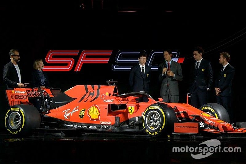 Ferrari muestra su SF90 con el que espera volver a reinar en la F1