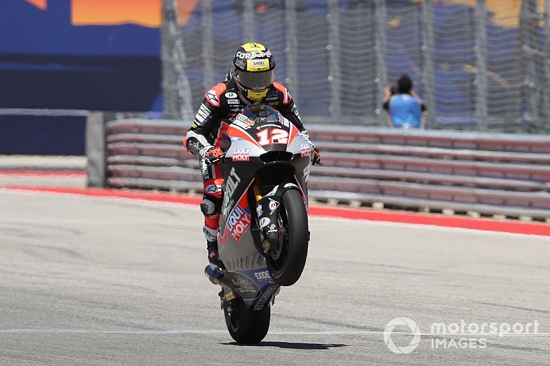 Fotostrecke: Die Schweizer Aegerter, Lüthi und das Schweizer Team Forward Racing beim GP von Amerika