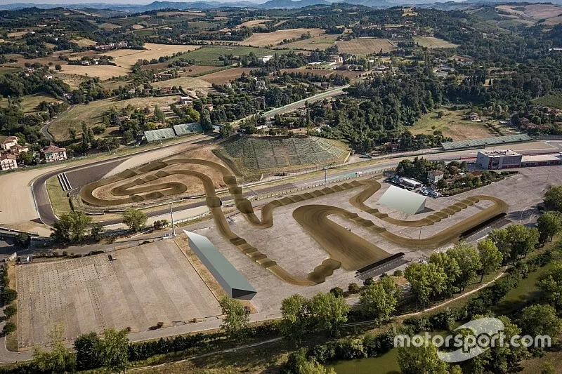 Rendering della pista