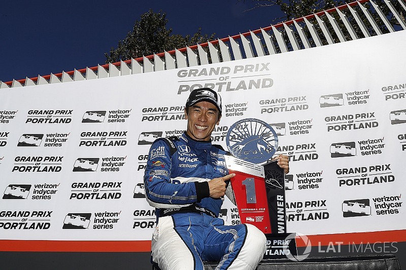 IndyCar Portland: Sato menang, Dixon menuju gelar kelima