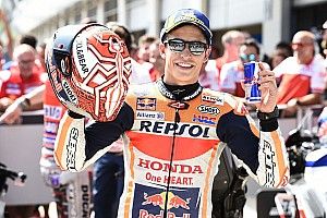 De startopstelling voor de MotoGP Grand Prix van Oostenrijk