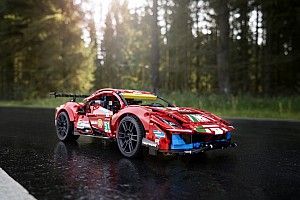 LEGO® Technic™ teams up with Ferrari to capture the element of the 488 GTE