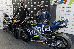 Avintia presentó su proyecto de MotoGP 2021 con Bastianini y Marini