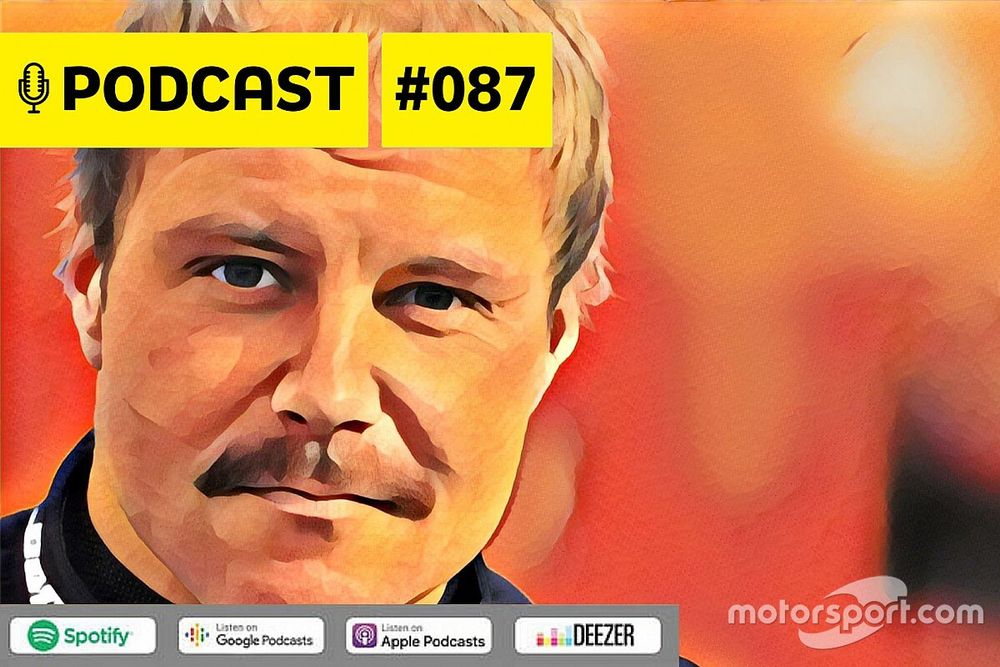 Podcast #087 - Bottas reagirá na Mercedes? Como compará-lo a Barrichello, Webber e cia?