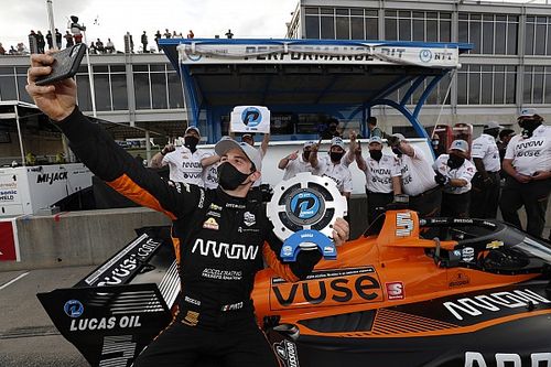 Patricio O'Ward se lleva la primera pole del a&ntilde;o en Alabama