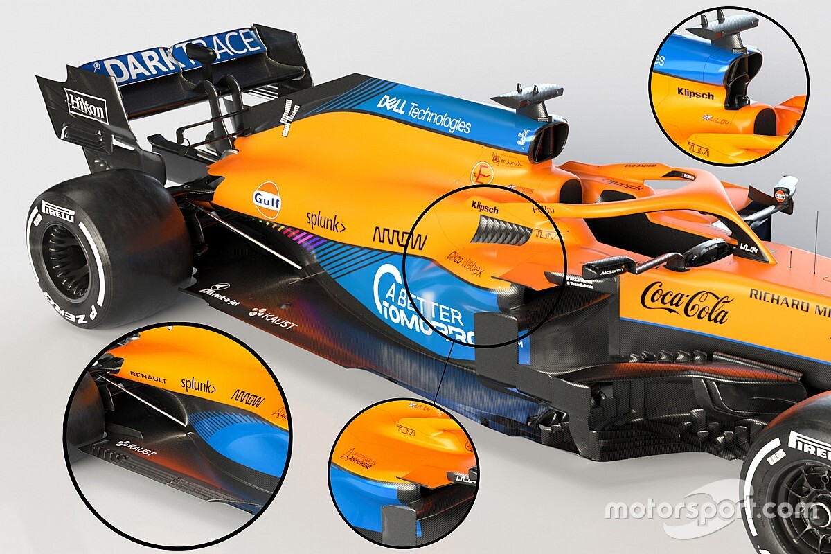 Teknik analiz: McLaren MCL35M