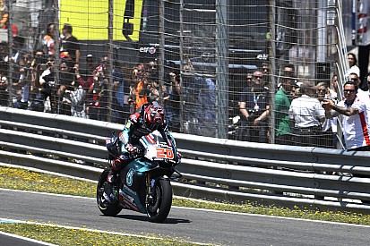 Yamaha reducirá el kilometraje de la pieza que hizo abandonar a Quartararo