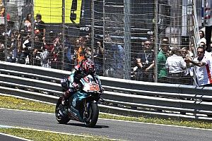 Yamaha reducirá el kilometraje de la pieza que hizo abandonar a Quartararo