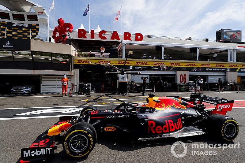 F1フランスFP1速報:ハミルトン首位。レッドブル・ホンダのフェルスタッペン4番手