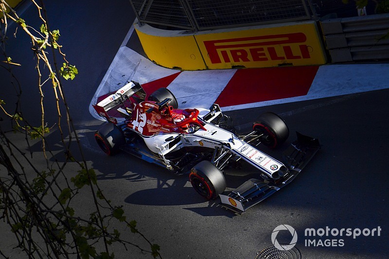 Fotogallery: l'Alfa Romeo Racing nel Gran Premio d'Azerbaijan