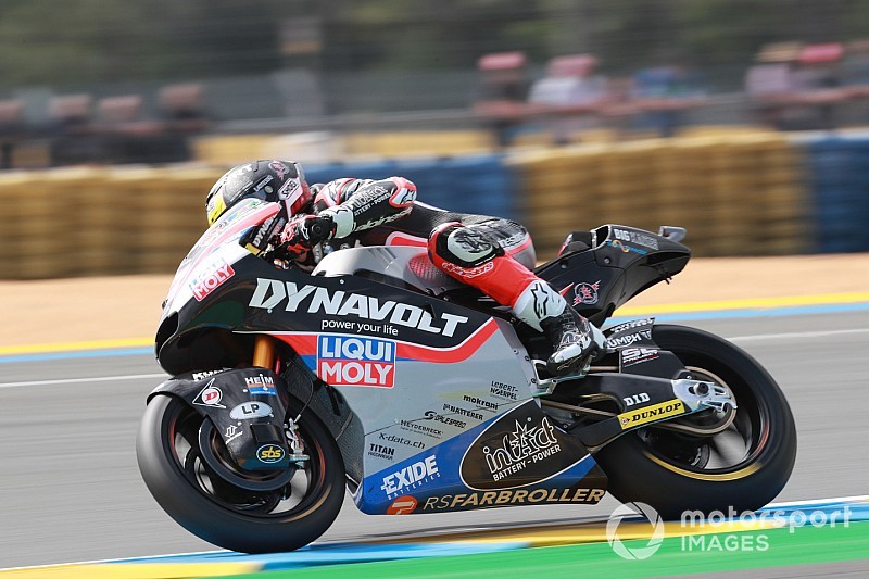 Diaporama : le Suisses Aegerter, Lüthi et Forward Racing au GP de France