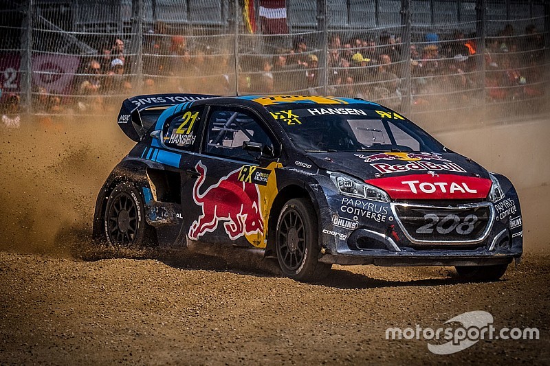 Silverstone World RX: Hansen brothers dominate Saturday heats