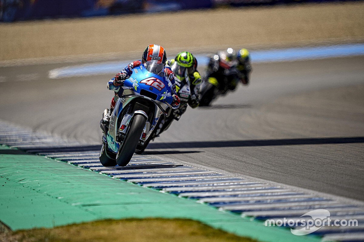 Rins 'supertrots' dat hij finish in loodzware GP Andalusië haalde