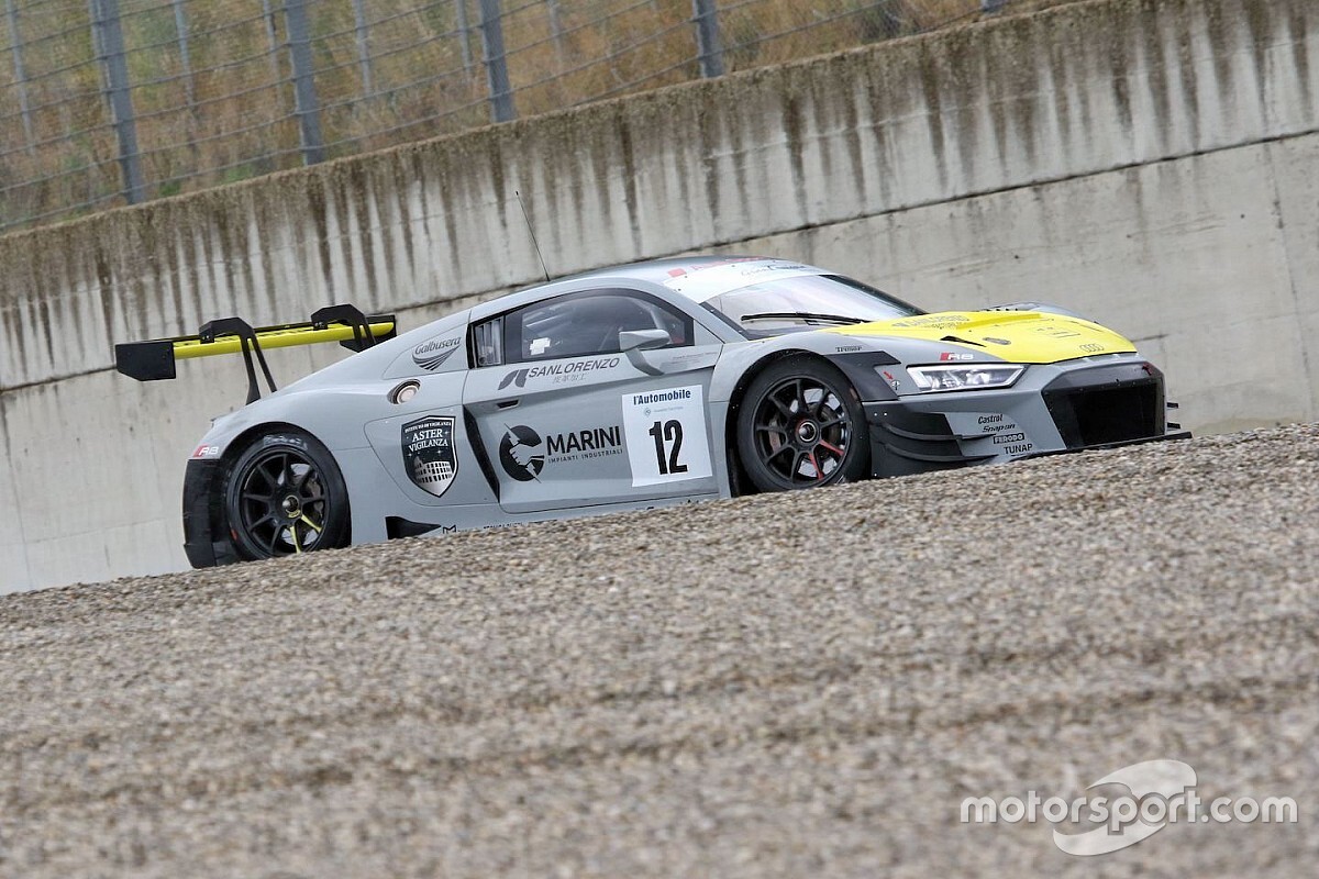 GT Italiano, Vallelunga, Libere 1: Audi subito in testa