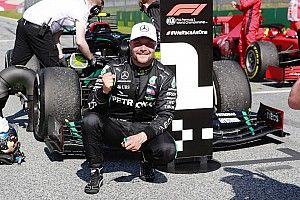 Bottas opent opnieuw met zege: "Was bezorgd over de auto"