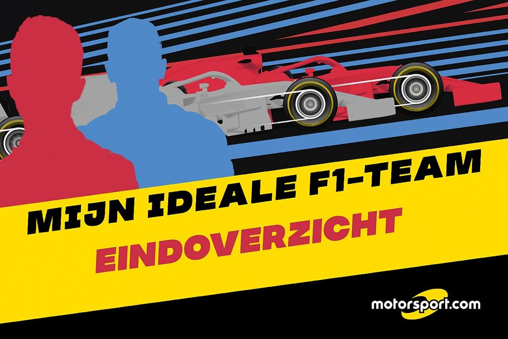 Mijn ideale F1-team: eindoverzicht