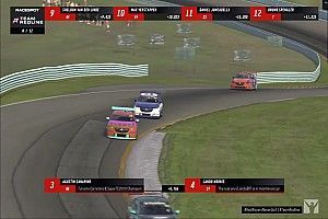 Canapino le gana un podio a Norris