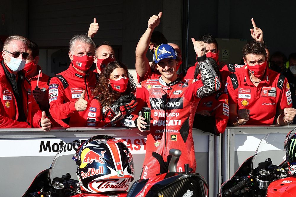 Bagnaia suma su quinta pole consecutiva en Portimao