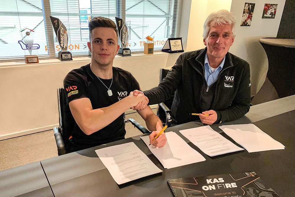 Haverkort in 2022 met Van Amersfoort Racing in FRECA-kampioenschap