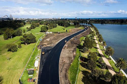 Albert Park completa las modificaciones para recibir a la Fórmula 1 