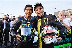 Hamilton: It's sad to see Rossi retiring from MotoGP