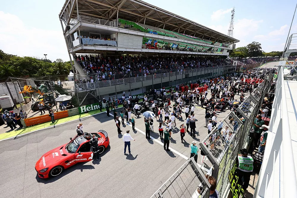 Parrilla del GP de Brasil