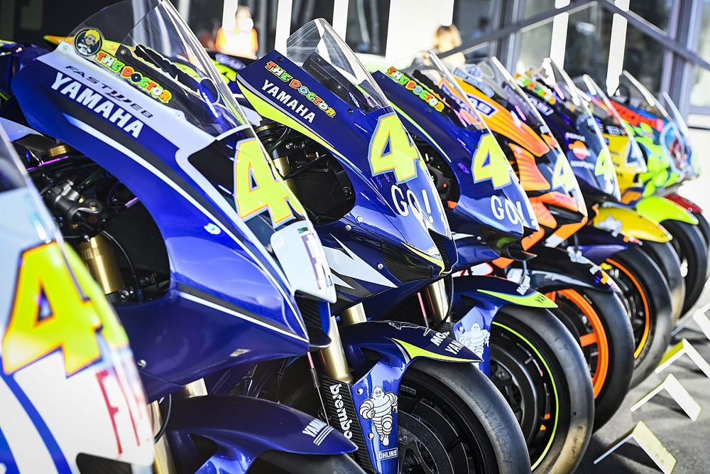 【ギャラリー】”伝説”バレンティーノ・ロッシの全マシン一覧……4メーカー26台を駆り9度王座獲得