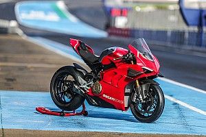 Fotogallery: la Ducati Panigale V4 R vista più da vicino