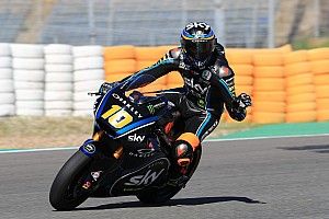 Marini pulveriza el récord de Jerez en la segunda sesión de test de Moto2