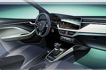 Skoda показала салон нової моделі Scala