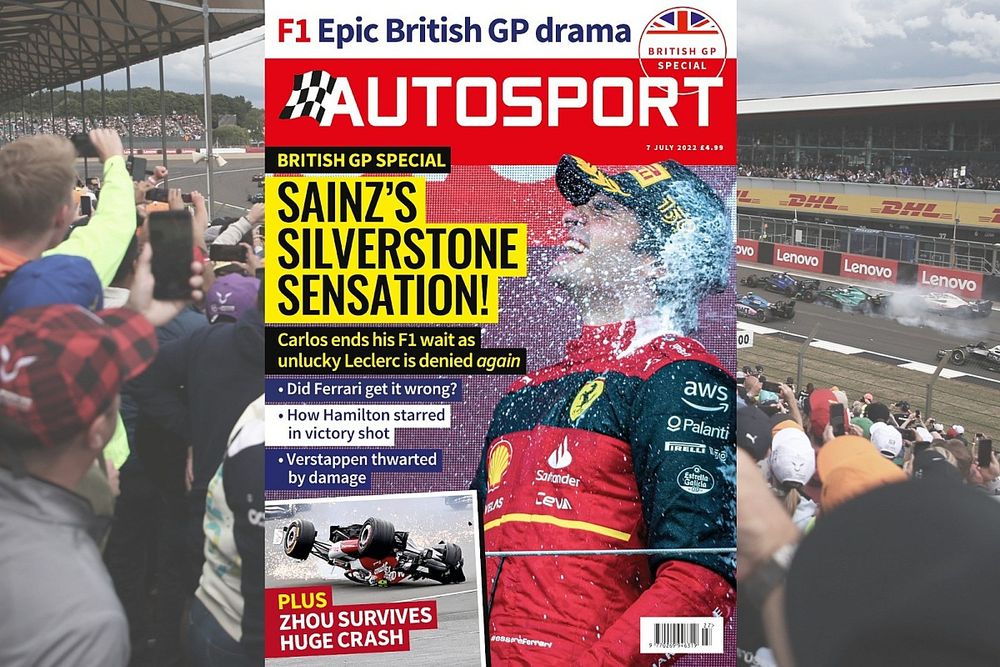 7 July 2022 Autosport magazine cover