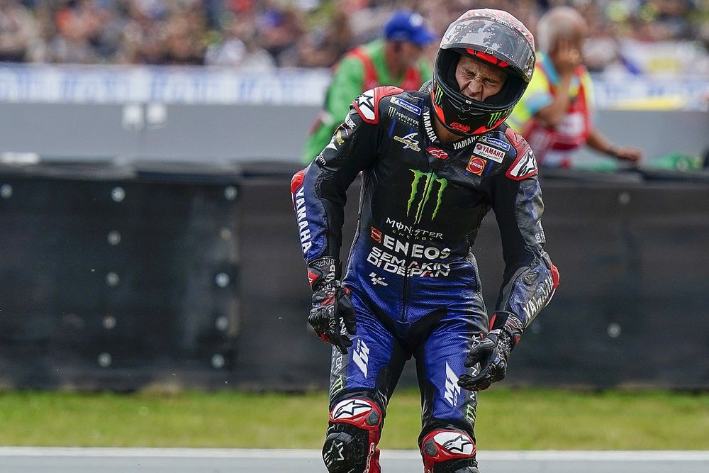 Quartararo vervolgde TT Assen met tegenzin: "Niet mijn beslissing"