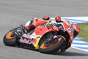 Márquez: “La primera vez que pasé por la curva tres fui con cuidado”