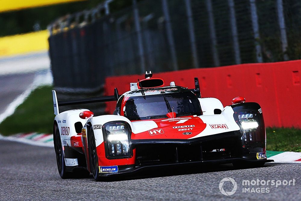 #7 Toyota Gazoo Racing Toyota GR010 - Hybrid: Mike Conway, Kamui Kobayashi, Jose Maria Lopez 