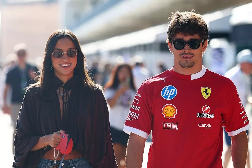 Charles Leclerc, Ferrari, vriendin Alexandra Saint Mleux