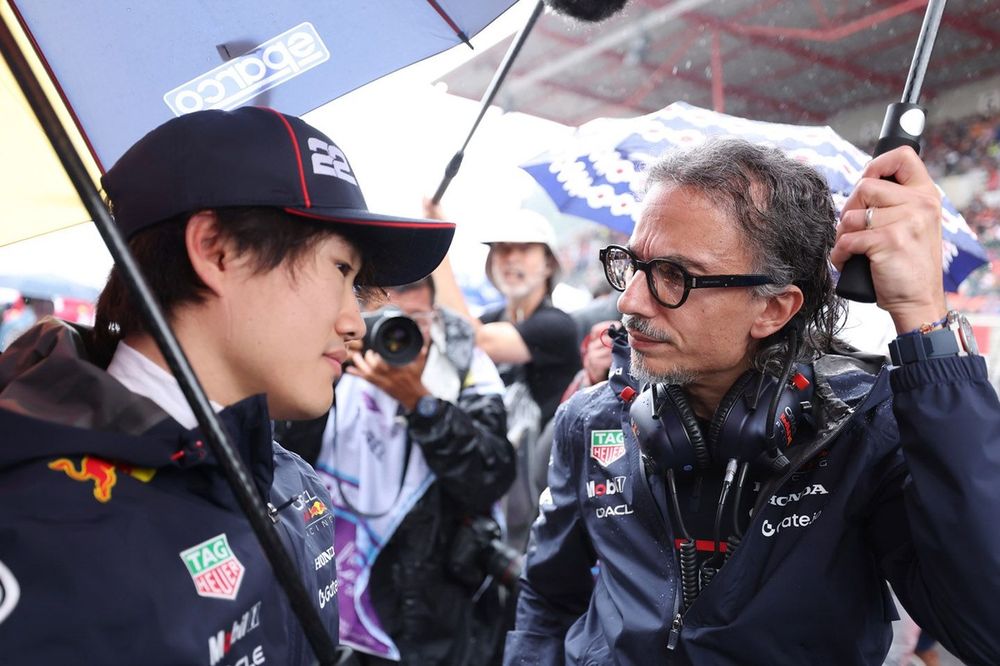 Yuki Tsunoda, Red Bull Racing, Laurent Mekies, Red Bull Racing Team Principal