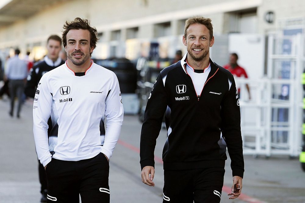 Fernando Alonso, McLaren és Jenson Button, McLaren