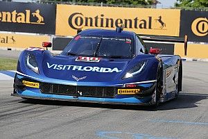 Visit Florida Racing Chevy on Belle Isle front row